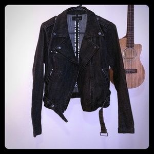 Black Jean Jacket